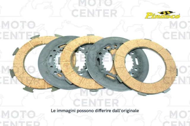 Serie Dischi Frizione Pinasco Piaggio  Vespa Px 200 - Rally 200 - Cosa 150 200 (