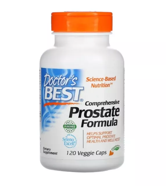 Doctor's Best, Comprehensive Prostate Formula, 120 Veggie Caps