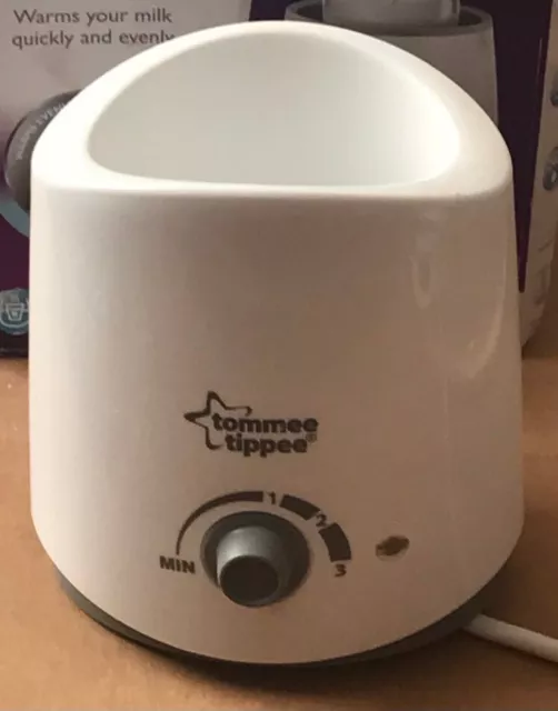 Tommee Tippee Electric Baby Bottle Warmer 3 Settings Model 1072 - 0415GY