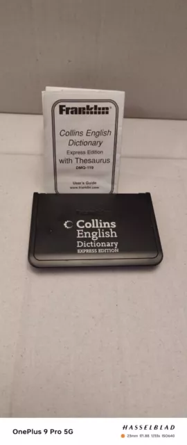 Franklin Collins Electronic Pocket English Dictionary - Express Edition DMQ-119