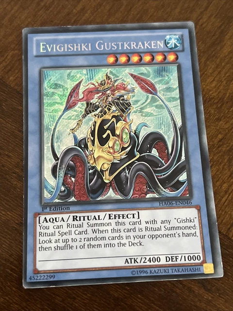 Yu-Gi-Oh! Evigishki Gustkraken Card – Super Rare, DT06-EN082, Duel Terminal 6B - View #9