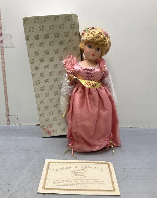 Heritage Signature Collection 2000 Millennium Porcelain Doll