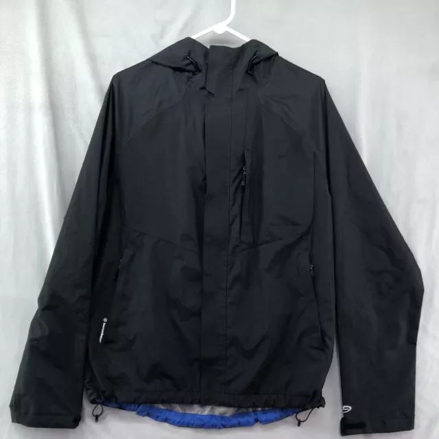 Champion Waterproof Breathable Technology Black Jacket Size M Mens