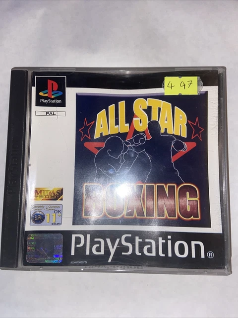 ALL STAR BOXING PS1 Playstation 1 Uk Pal Complete VGC pal