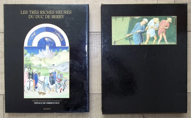 LES TRÈS RICHES Heures du Duc de Berry, illustré Enluminures Moyen Age