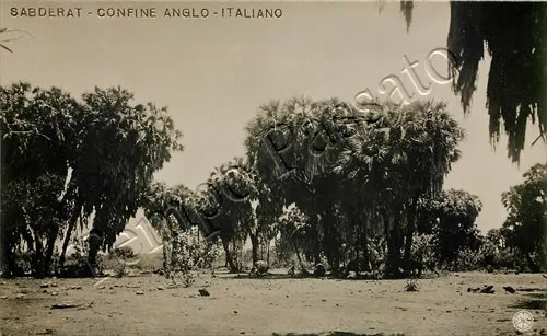 Colonie, Eritrea - Sabderat, confine anglo italiano