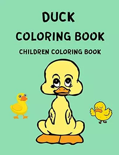 Duck Coloring Book - Children Coloring ..., Wayne, Mary