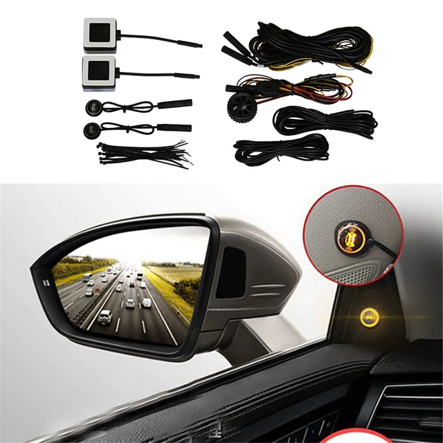 Car BSM BSD Blind Spot Monitoring Detection Safety Assistant w/2 Sensor Radars