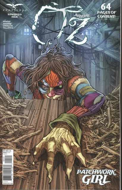 Oz Annual Patchwork Girl One Shot #1 Cover B Tolibao Vf/Nm 2021 Zenescope Hohc