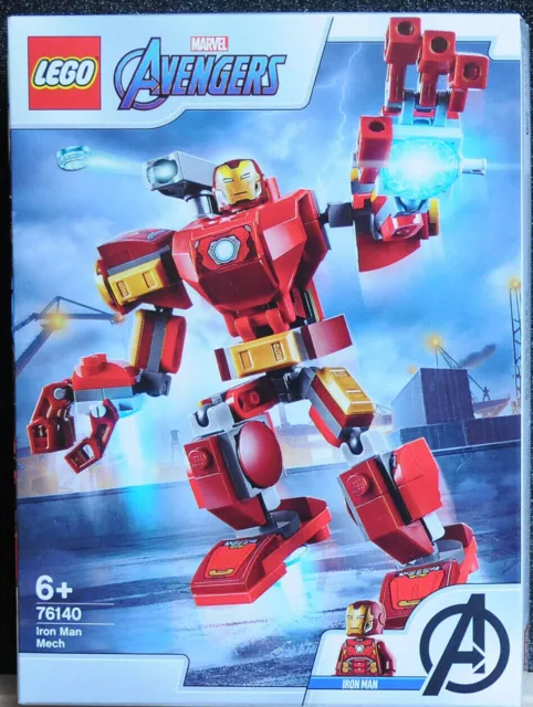 Boite Neuf Scelle  Lego Super Heroes Marvel Avengers  76140 Iron Mech Armor