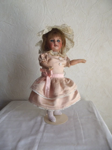 POUPÉE ANCIENNE CORPS en cuir 31 cm EUR 51,00 - FR