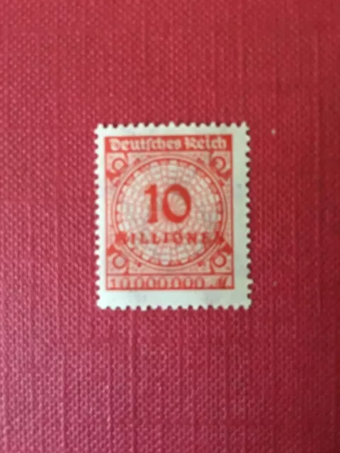 Briefmarke Deutsches Reich 10.000.000 ( 10 Millionen ) ungestempelt