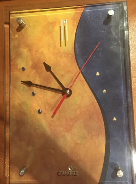 Rectangular Wall Clock by Quartz