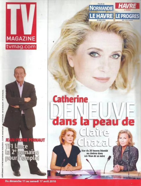 Tv Magazine 2010 Catherine Deneuve Valerie Begue Pernaut Tony Curtis Ray Charles