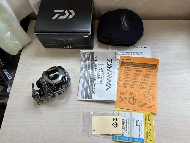 新品未使用　DAIWA 21STEEZ LIMITED SV TW 1000HL 21 STEEZ LIMITED SV TW – Bass-Tokyo