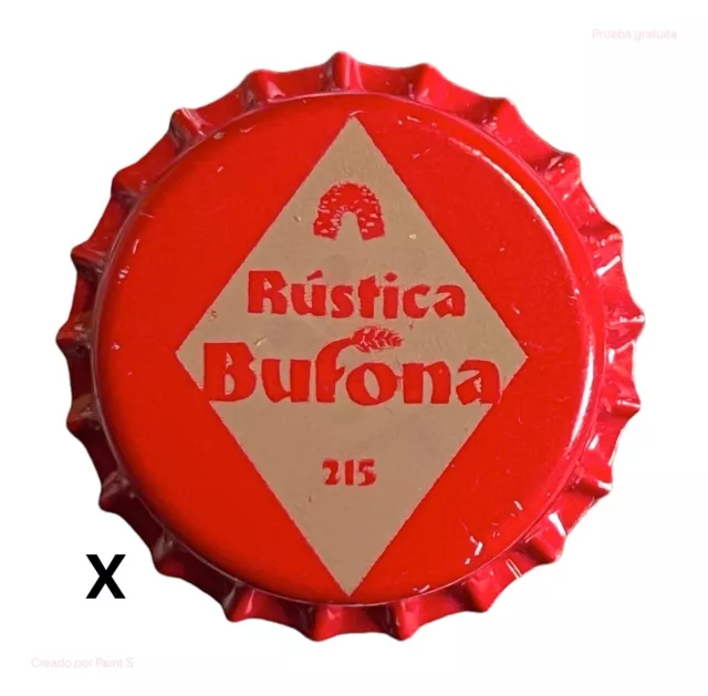 Tapon Corona Beer Bottle Cap Kronkorken Tappi Capsule Cerveza Rustica Bufona