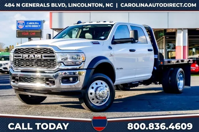 2020 Ram 5500 Tradesman / Commercial Flatbed / 6.7L Turbo Diesel