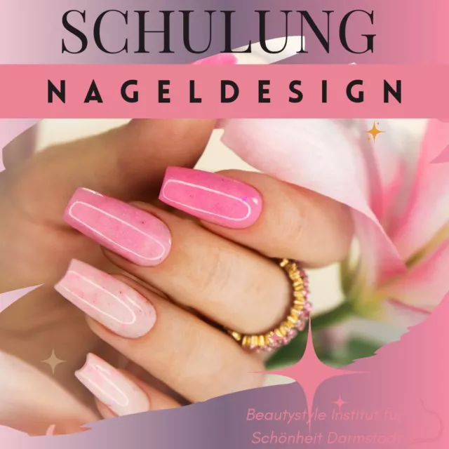 Selbststudium Nageldesign mit Gel Schulung mit Video Zertifikat