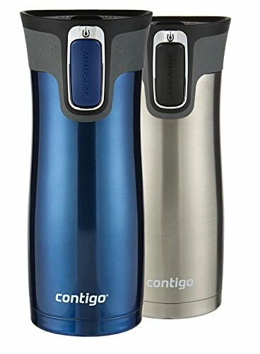 Contigo Autoseal West Loop Vaccuum-Insulated Stainless Steel Travel Mug, 16 Oz,