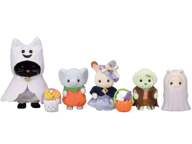 Sylvanian Families Halloween Night Parade Set SE-207 Dollhouse Miniatures Japan
