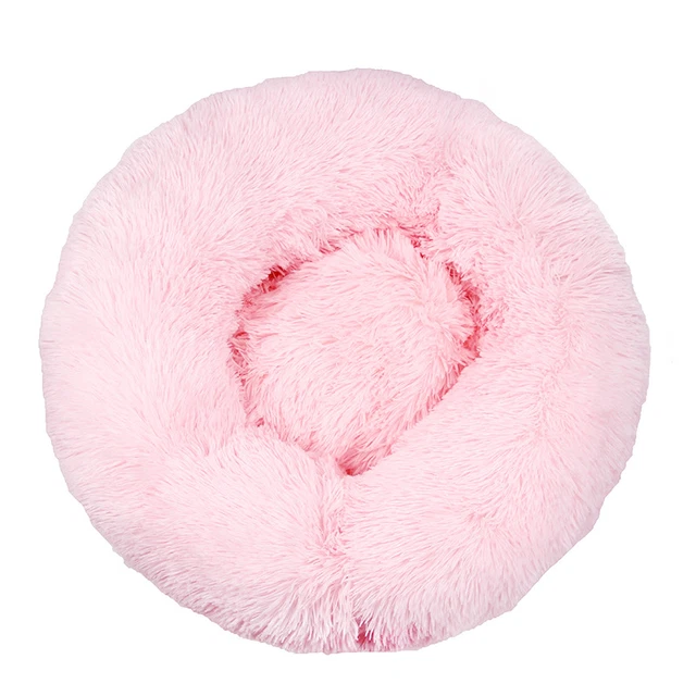 Soft Calming Donut  Anti Anxiety for Small Pet Cat Dog Caushion Mat Bed Kennel 7