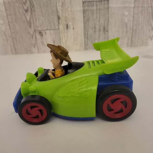 Fisher Price Shake N Go Disney Pixar Toy Story 3 Woody RC Vehicle 2013 Mattel