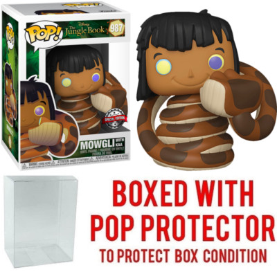 funko pop mowgli with kaa