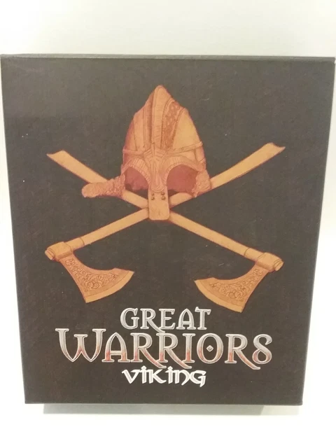 2010 Tuvalu Great Warriors VIKING Silver Proof Colorized Coin