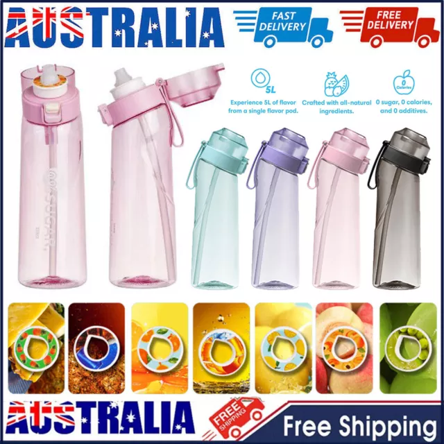 New 7 Flavors Air Up Water Bottle Flavour Pods With Air Water 0 Sugar And 0  Calories