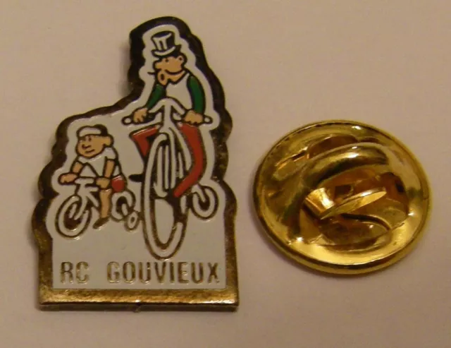 Pins VELO LE GRAND BI BICYCLE RC GOUVIEUX CYCLISME VELOCIPEDE PENNY-FARTHING