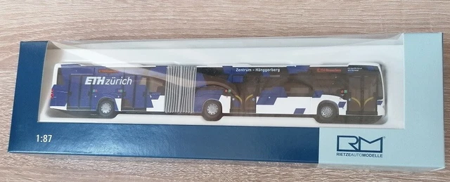 Miniature Rietze 69305 - Mercedes-Benz Citaro G '12 Db - Rheinlandbus (échelle 1/87, Neuf)