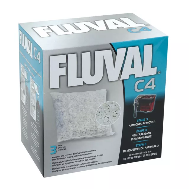 Fluval Ammoniac Dissolvant pour C4-Filter, Neuf