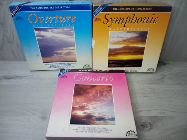 Avon Box Set Concerto Cassette Tape Album Bundle Job Lot - Rare Retro Vintage