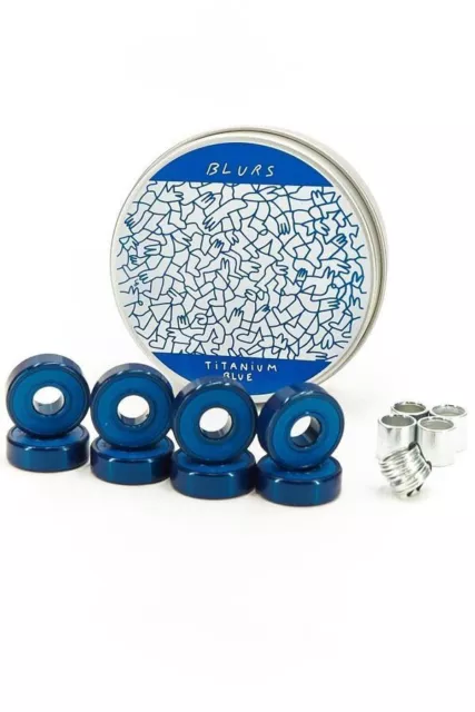 Blurs Bearings Titanium Blue