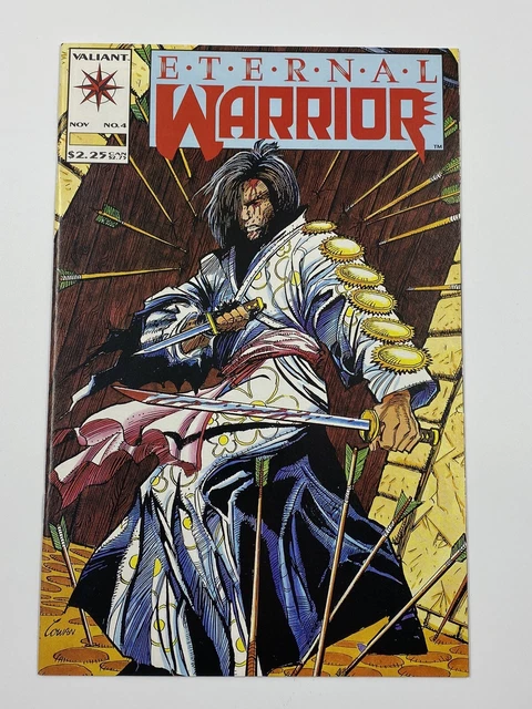 Eternal Warrior #4 (Valiant Comics, 1992) 1st appearance of Bloodshot