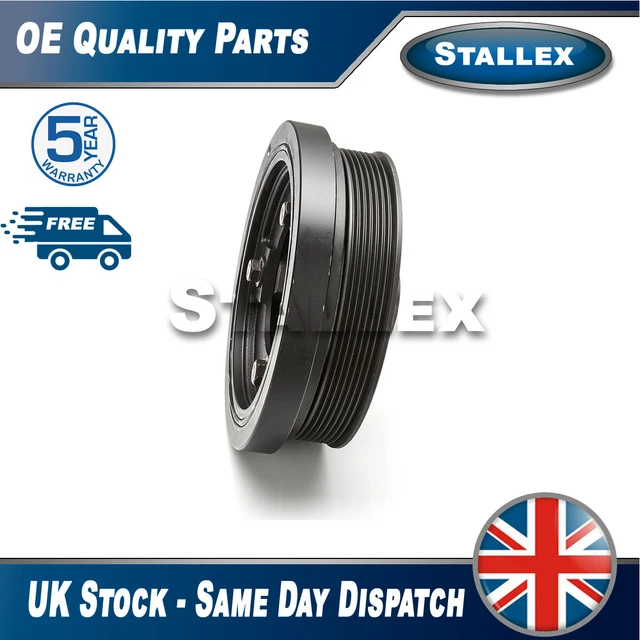 STALLEX CRANK SHAFT Front Crankshaft Pulley Damper Land Rover Discovery ...