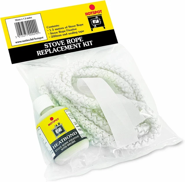 Kit de cuerda para estufa Hotspot HS221050, 10 mm