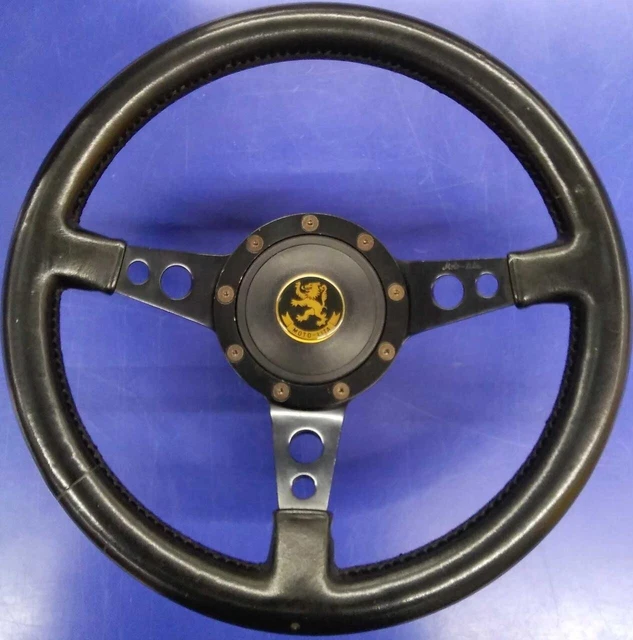 Moto-Lita 34φ Steering Wheel w/ Horn Button Used