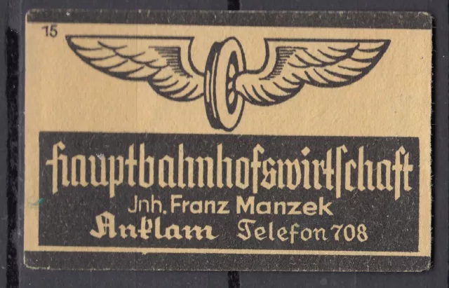 Alt-Deutschland   875  Anklam   (  ca. 100 Jahre alt )