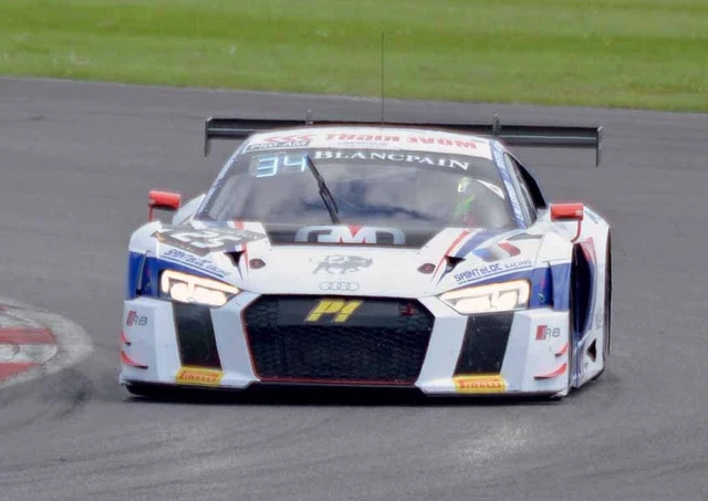 Marc Rostan, Audi R8, 2016 Blancpain GTs, Silverstone, A3 Photo
