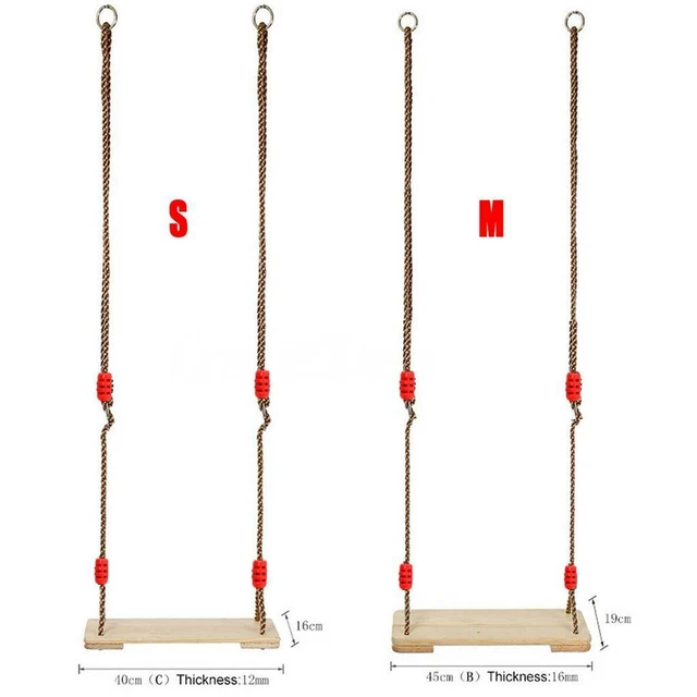 150 KG HOLZ Schaukelsitz Schaukelbrett Kinderschaukel Erwachsene mit