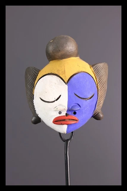 Punu Mask African Tribal Art Africain Arte Africana Afrikanische Kunst
