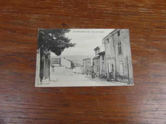CPA ANTIQUE POSTCARD Postcard: CHAMPIGNEULLES 54 RUE CHARLEMAGNE