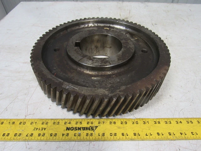 14034 Right Hand Helical Gear  4.750" Bore 14.750" OD 72 Teeth