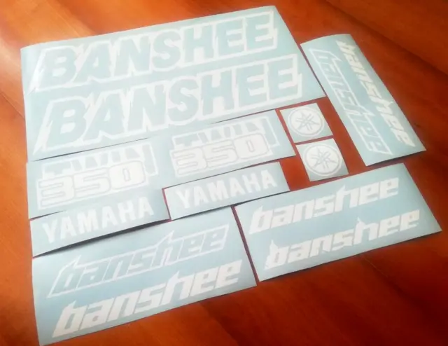 Banshee 350 - YFZ Quad Decals - 4x4 ATV - Fits Yamaha - Sticker Kit