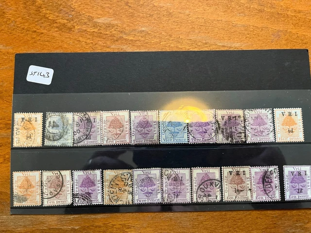 ST143 - 20 Old Orange State / vri stamps various types & conditions some