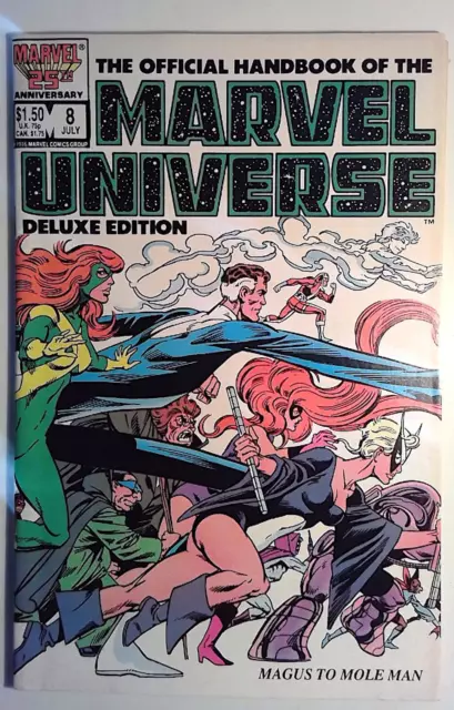 Marvel Universe Deluxe Edition #8 Marvel Comics (1986) VF+ 1st Print Comic Book