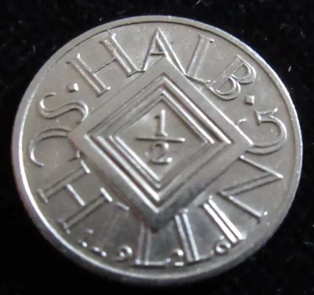 Mds Österreich Austria Halb ½ Schilling 1926, Silber  #W