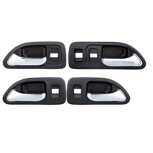 Set Di 2 Maniglie Interne Porta Per Hyundai Matrix Lavita 2001-2010 – Nere, Anteriore E Posteriore, Sostituzione Diretta 82610-17010