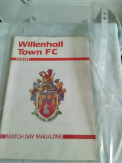 Willenhall Town V West Midlands Police 94/95 Inter Link Express Midland Alliance